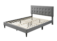 Westwood Upholstered Bed with Tufted Rectangle Headboard